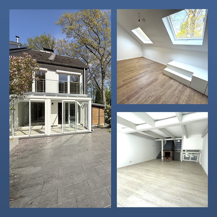 Familienidyll mit Wintergarten